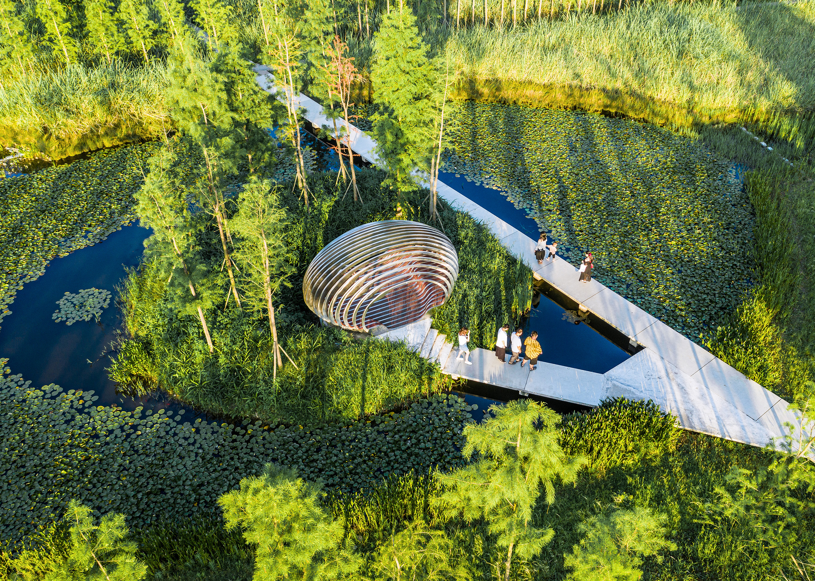 Tongnan Dafo Temple Wetland Park